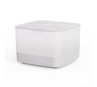 Máquina automática de aromaterapia de 800 ml, humidificador de gran capacidad con control remoto, lámpara de estado de ánimo de luz cálida para el hogar, oficina, dormitorio (blanco)