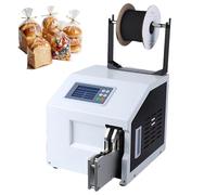 Máquina Automática de Ataduras de Alambre, 400W, Equipo para Atar Alambres con Pantalla LCD de 4.3" y Sensor Inteligente, Atadora de Cables Eléctrica, Longitud Ajustable de 70-128 mm(Black)