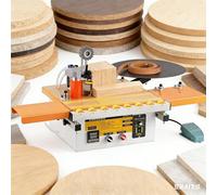 Máquina automática de bandas de bordes con encolado de doble cara y control de temperatura para tablas de carpintería