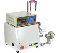 Máquina automática de bobinado de alambre, bobinadora de bobina CNC con pedal, diámetro de alambre de 0,03 a 1,2 mm, velocidad de 6000 rpm, 999 grupos de memoria para bobinas y líneas de pesca