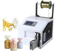 Máquina automática de bobinado de alambre para sellado de alimentos, equipo de agrupación para 5-30 mm de diámetro, atado de cables de 70-128 mm de longitud