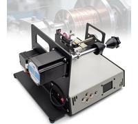 Máquina automática de bobinado de bobina, bobinadora de alambre CNC con precisión de 0,01 mm, velocidad ajustable de 120-900 RPM para bobinas, líneas de pesca, hilos de seda