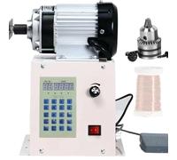 Máquina automática de bobinado de bobinas, bobinadora eléctrica de 0 a 9999 vueltas, velocidad ajustable de 0 a 500 rpm, 800 W para hilo de pescar y alambre esmaltado
