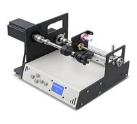 Máquina automática de bobinado de bobinas con alineación automática de alambre, 900 RPM para bobinas, líneas de pesca e hilos de seda