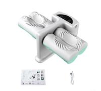 Máquina automática de bolas de masa de doble cabeza para uso doméstico, alimentada, soporta diferentes tamaños de piel de albóndigas para un funcionamiento eficiente (A)