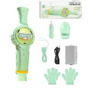 Máquina Automática de Burbujas,Generador Automático De Burbujas Para Niños | Juegos de Jardín Recargables y Portátiles para Niñas y Niños, Ideas de Regalo para Cumpleaños y Navidad