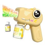Máquina Automática de Burbujas, Juguete Soplador de Jabón Dinosaurio, Dispensador de luz y Sonido con Función motorizada, Construcción de Gadgets de para, Juego al Aire Libre con Un Desig