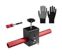 Máquina automática de cableado de pared para taladro eléctrico, herramienta de enhebrado de cable de electricista con tubo de acero hueco, instalador de cables de 3-6 mm para construcción y hogar (B)