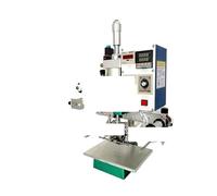 Máquina automática de codificación y estampado en caliente 150 W for impresión papel madera, codificadora fecha, profundidad 90 mm,Marcado profesional(Only machine)