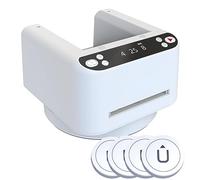 Máquina automática de distribuidor de cartas - Rotación de 360°, herramienta de edición rápida y precisa con cuatro dispositivos inalámbricos de puja para UNO y juegos de cartas en casa