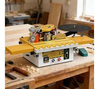 Máquina automática de encolado de bordes con control de microcomputadora, bandas de borde curvo y recto, velocidad ajustable de 5 a 10 m/min, aplicación de pegamento de doble cara