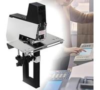 Máquina Automática de Encuadernación de Grapadora Rápida Automática 2-30 Hojas,grapadora plana y de sillín eléctrica de alta resistencia,9 Niveles de Fuerza,para Oficina y hogar
