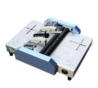 Máquina automática de encuadernación y plegado de folletos para producción de gran volumen de atlas, folletos y libros