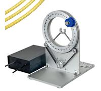 Máquina automática de envoltura de cinta eléctrica, máquina de bobinado de cinta de arnés de cableado de rotación para cable con interruptor de pie y anillo limitador