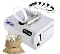 Máquina automática de flejado de divisas para agrupar billetes eficiente, duradera y fiable con cinta de papel, ideal para uso bancario y minorista