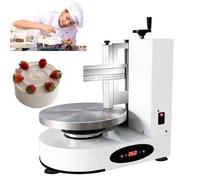 Máquina automática de glaseado de pasteles, plato giratorio eléctrico de velocidad ajustable para untar crema de mantequilla, ideal para s
