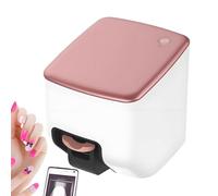 Máquina Automática De Impresión De Arte De Uñas, Control A Través De Aplicación Móvil Con Galería De Diseños, Impresión Rápida En 10 Segundos, Para Uso En Casa, Salón De Uñas, Amantes De Las Uñas