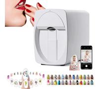 Máquina automática de impresión de uñas, impresora digital móvil para arte de uñas, control WiFi/USB, función de bricolaje para entusiastas del salón de uñas en casa