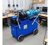 Máquina automática de laminación de roscas de barra de acero, máquina de enhebrado eléctrica portátil para la industria de la construcción y la construcción