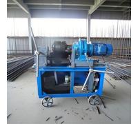 Máquina automática de laminación de roscas de barras de refuerzo eléctricas, enhebrado de barras de acero de alta eficiencia para construcción industrial