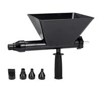 Máquina automática de lechada | Pulverizador de mortero para azulejos y ladrillos | Aplicador de calafateo de hormigón con 4 boquillas intercambiables | Herramienta eficiente de lechada y puntar