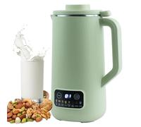 Máquina automática de leche de nueces, máquina de leche de soja con 10 cuchillas, panel LCD, inicio retardado y autolimpieza, no requiere remojo, para el hogar