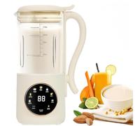 Máquina automática de leche de soja 8 en 1, 47 oz/1400 ML, máquina automática de leche de nuez, con 16 cuchillas, temporizador de retardo de 24 horas, para hacer leche de almendra, leche de avena