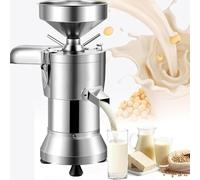 Máquina automática de leche de soja de 1100 W, acero inoxidable, procesador de leche a base de plantas con separador de escoria para restaurantes y cafeterías, 25 kg/h