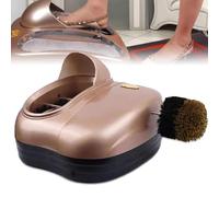Máquina automática de limpieza de zapatos con cepillado hacia adelante y hacia atrás para una suela sin polvo y mantenimiento superior en hogares, negocios y espacios públicos