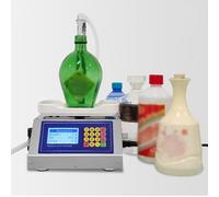 Máquina automática de llenado de líquidos con control digital para botellas, bomba de alta precisión para pasta, aceite, miel y bebidas