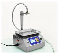 Máquina automática de llenado de líquidos, dispensador de alta precisión, caudal de 12 litros/minuto, diseño a prueba de fugas para líquidos como mantequilla de maní, mermelada, aceite de oliva y