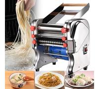 Máquina Automática de Pasta - Rollo de Masa para Hogar y Restaurante | Máquina de pasta eléctrica - Rueda de masa automática para uso en casa y restaurantes, fácil de limpiar y duradera