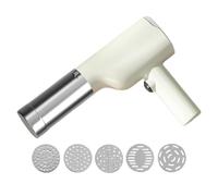 Máquina Automática de Pastas - Cortador de fideos Recargable Exprimidor Automático de Fideos Eléctricos | 6 Moldes Diferentes Moldes Cortador de Fideos para Espagueti Marco