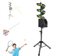 Máquina automática de pelotas de tenis con velocidad, ángulo y altura ajustables para entrenar desde principiantes hasta profesionales