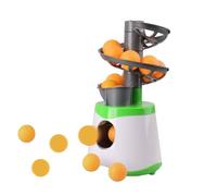 Máquina automática de pelotas de tenis de mesa con capacidad de 16 pelotas, servicio rápido, antiobstrucción, diseño portátil para principiantes