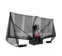 Máquina automática de pelotas de tenis de mesa con red de captura, 9 tipos de giro, velocidad de 4 a 40 m/s, capacidad de más de 300 pelotas, para práctica y entrenamiento