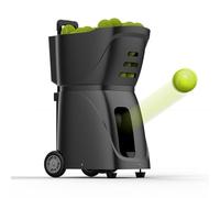 Máquina automática de pelotas de tenis, mini entrenador de servir con capacidad de 100 pelotas, aplicación inteligente y control remoto, intervalo de 1.8-8.8 segundos, para entrenamiento en casa de
