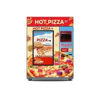Máquina automática de pizza 24/7, quiosco de autoservicio comercial, equipada con pantalla táctil intuitiva, soporta múltiples métodos de pago, fácil de reubicar, bajo costo de mantenimiento