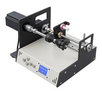 Máquina automática de rebobinado de bobinas, bobinadora de alambre eléctrico ± 0,01 mm de precisión, 2-15 vueltas/segundo, pantalla LCD para gestión de cables