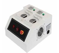 Máquina automática de recalentamiento de pasta de soldadura con temporizador y botón de inicio independiente 500 g/lata, para fabricación de productos electrónicos 2Can