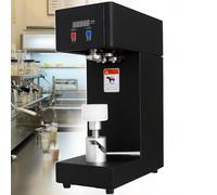 Máquina automática de sellado de latas de 180 W, sellador de latas de acero inoxidable con panel de mostrador para latas de PET de calibre de 5,5 cm y altura máxima de 22 cm para el hogar, cafetería