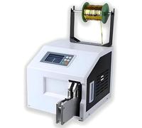 Máquina automática de sellado de lazos giratorios con 5 rollos de bridas metálicas, equipo de agrupación para cierre de bolsas, pan y juguetes