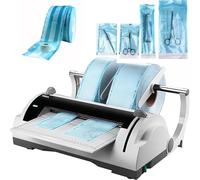 Máquina automática de sellado dental - Máquina de sellado térmico con control de temperatura para bolsas de calor - Ideal para instrumentos de embalaje de laboratorio, hospital y clínica