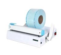 Máquina automática de sellado dental, potencia de 550 W, ancho de plegado de 12 mm, ancho de sellado de 300 mm, control automático de temperatura