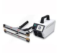 Máquina automática de sellado manual con 6 ajustes de temperatura, longitud de sellado de 605 mm, 8 mm de ancho para películas de plástico y aplicaciones de embalaje