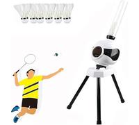 Máquina Automática De Servicio De Bádminton, Lanzador De Volante For Interiores Y Exteriores, Máquina Alimentadora Portátil De Entrenamiento De Bádminton For Práctica En Patio Trasero