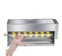 Máquina automática de succión de lechones, alimentador de pezones 10/14 con temperatura y sonido constantes, acero inoxidable 15L/20L para granjas de cerdos