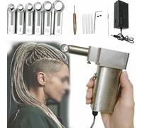 Máquina automática de trenzado de pelo para rastas, creación de rastas sin esfuerzo con 6 cabezales intercambiables para uso doméstico