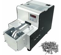Máquina automática eléctrica para contar y clasificar tornillos, con alimentador ajustable de 1 a 5 mm para tornillos de hasta 20 mm de longitud.