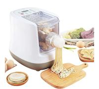 Máquina Automática Eléctrica Para Hacer Pasta, 260w, Espaguetis Y Fideos Frescos Caseros En 10 Minutos, Multifuncional Con Extrusora De Múltiples Formas Y Laminadora De Masa Para Masa De Dumplings, Ma